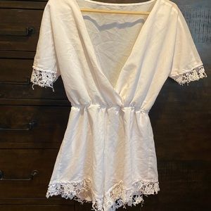White romper